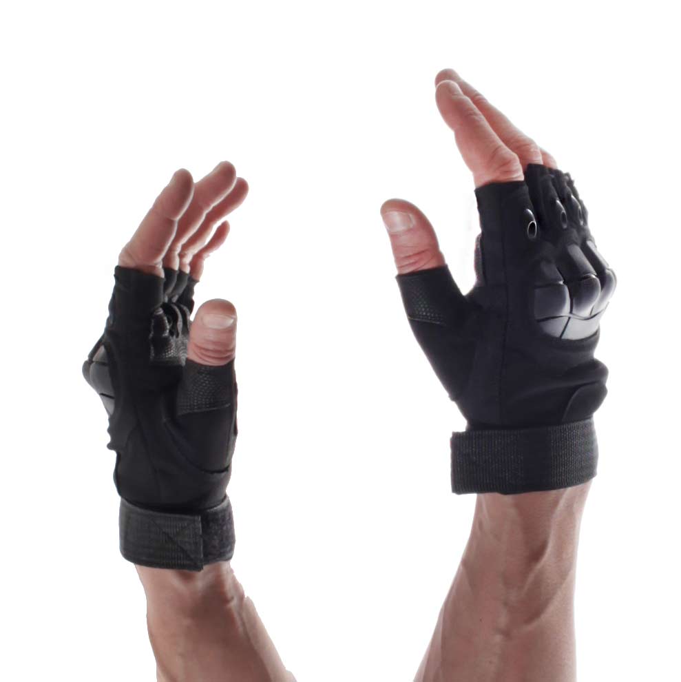 WOJOER Schutzhandschuhe ohne Finger
