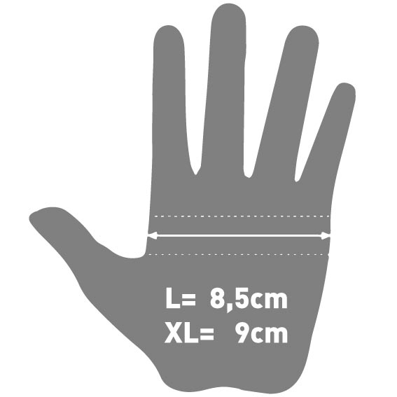 WOJOER Schutzhandschuhe ohne Finger
