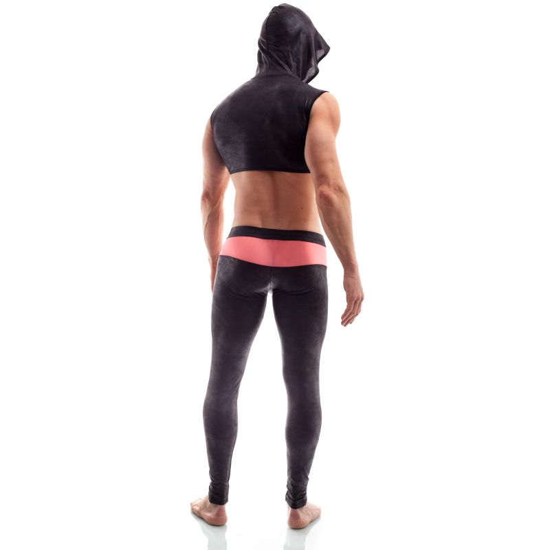 Stone Bauchfrei Kapuzenjacke ohne Arm eng